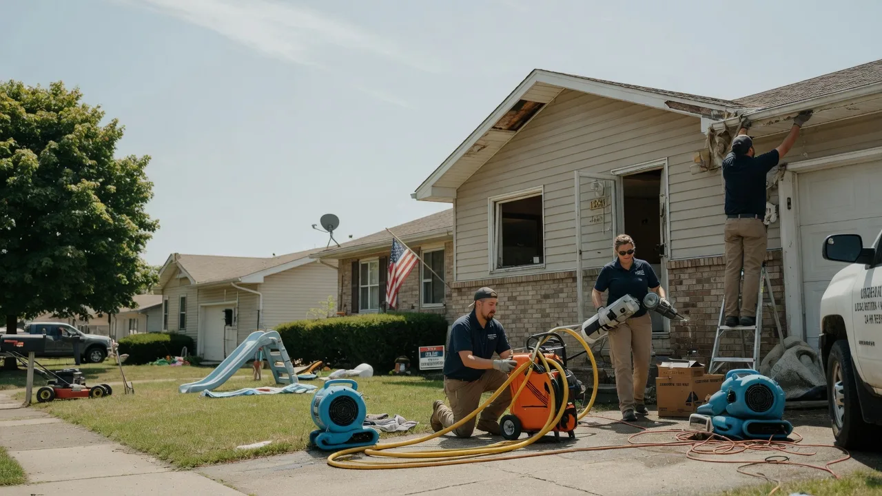Water Damage Restoration in Eaton Rapids, MI near me